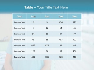 A Woman Doctor Standing In Front Of A Window With A Stethoscope On PowerPoint Template