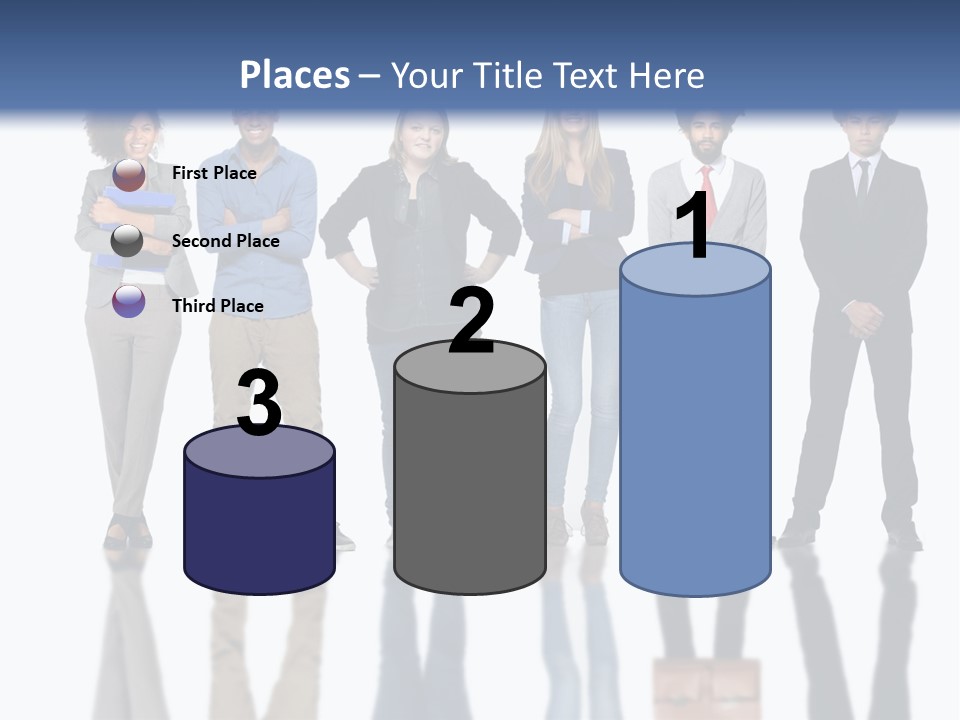 A Group Of People Standing Next To Each Other PowerPoint Template