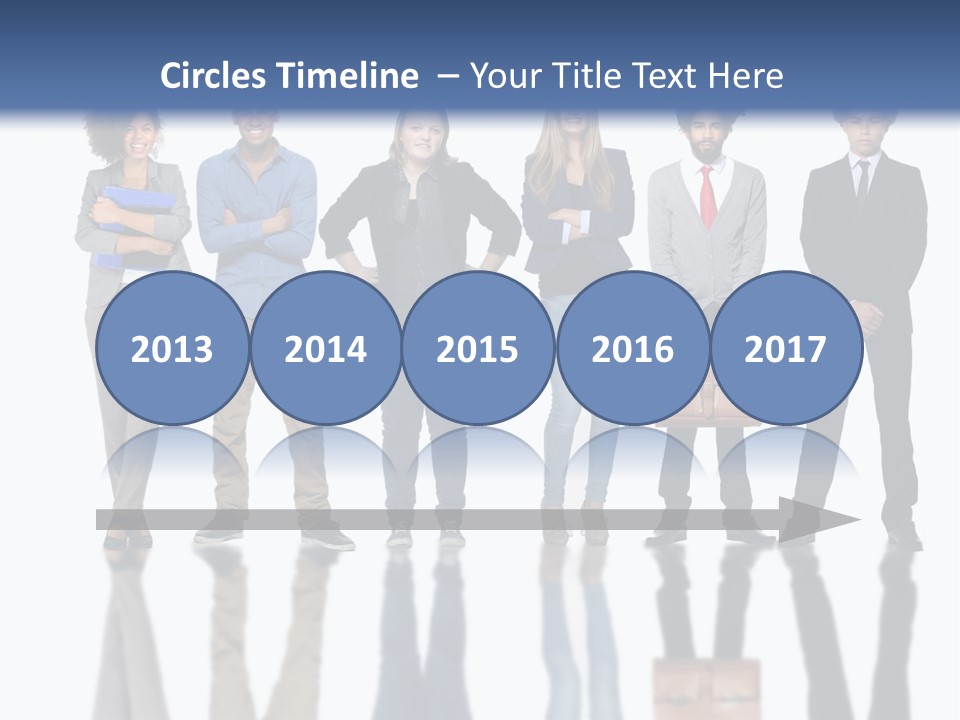 A Group Of People Standing Next To Each Other PowerPoint Template