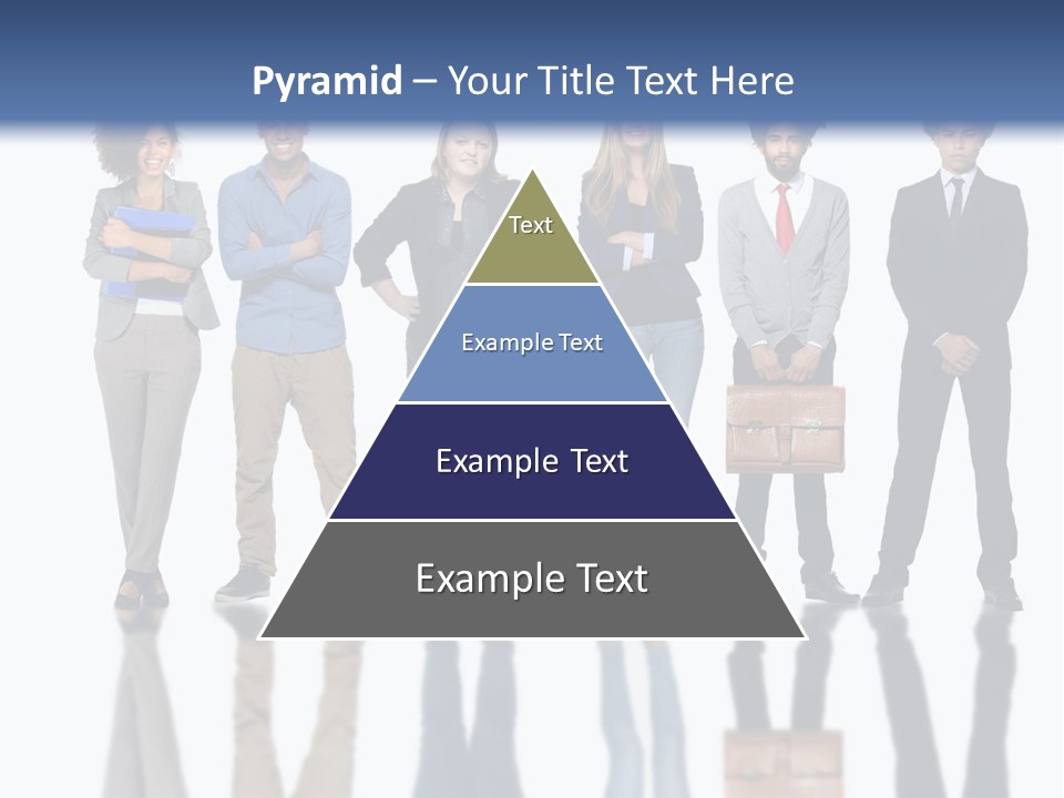 A Group Of People Standing Next To Each Other PowerPoint Template