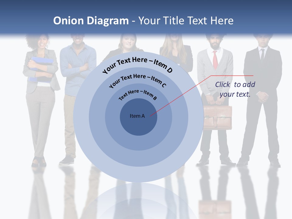 A Group Of People Standing Next To Each Other PowerPoint Template