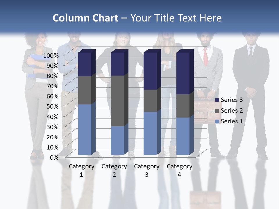 A Group Of People Standing Next To Each Other PowerPoint Template