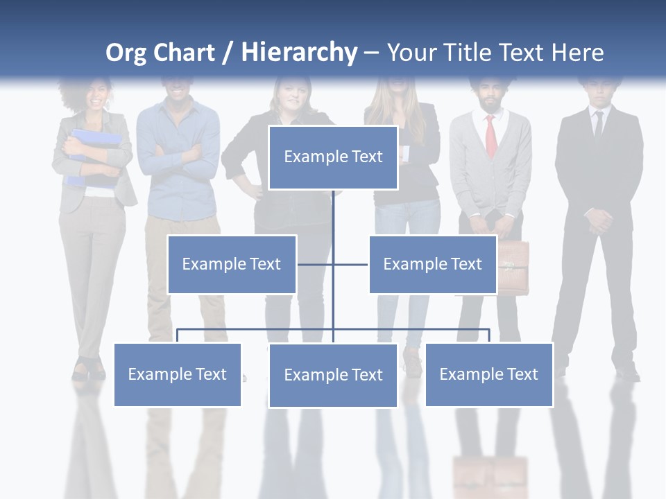 A Group Of People Standing Next To Each Other PowerPoint Template