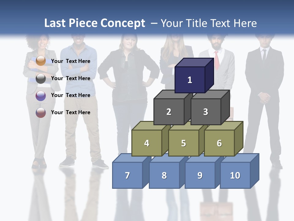 A Group Of People Standing Next To Each Other PowerPoint Template