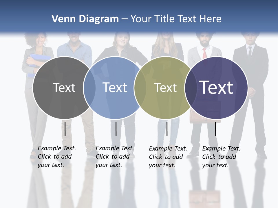 A Group Of People Standing Next To Each Other PowerPoint Template