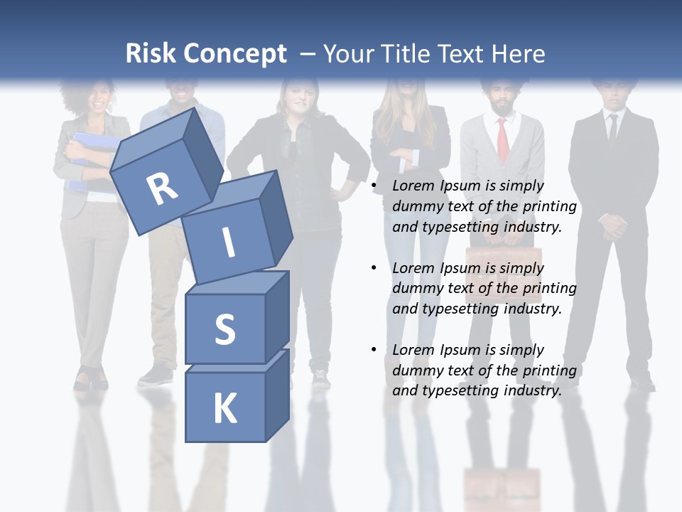 A Group Of People Standing Next To Each Other PowerPoint Template