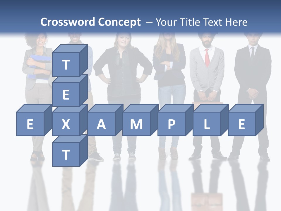 A Group Of People Standing Next To Each Other PowerPoint Template