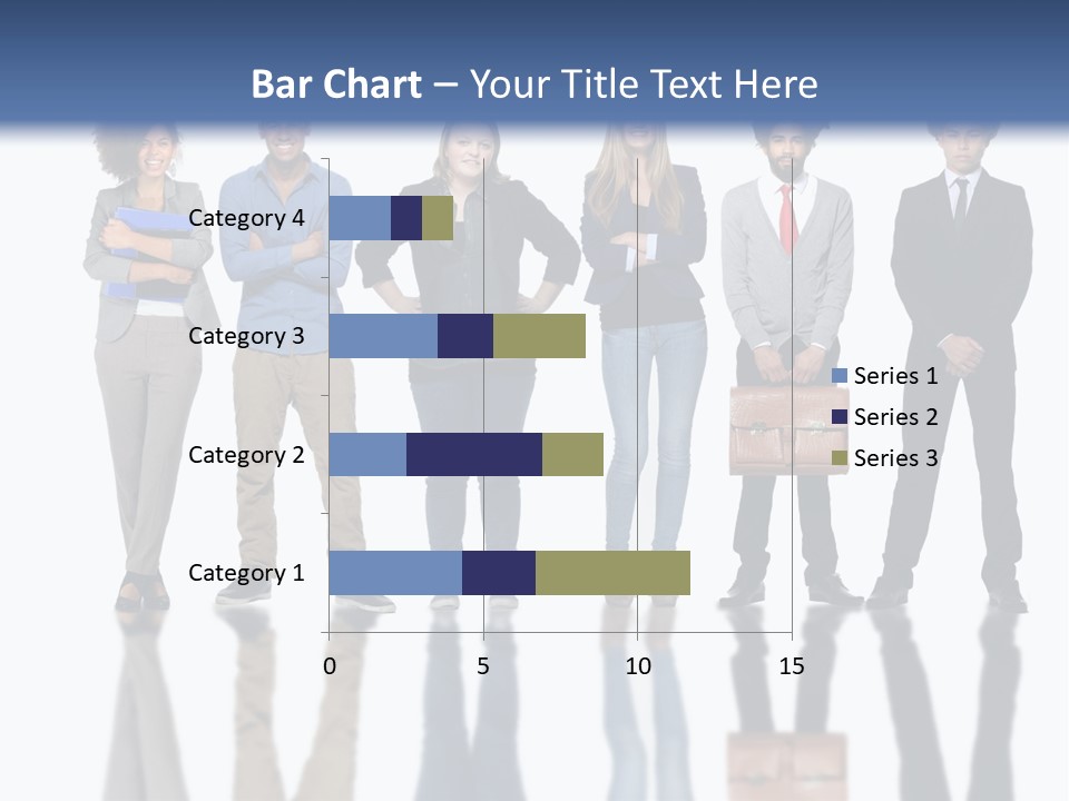 A Group Of People Standing Next To Each Other PowerPoint Template