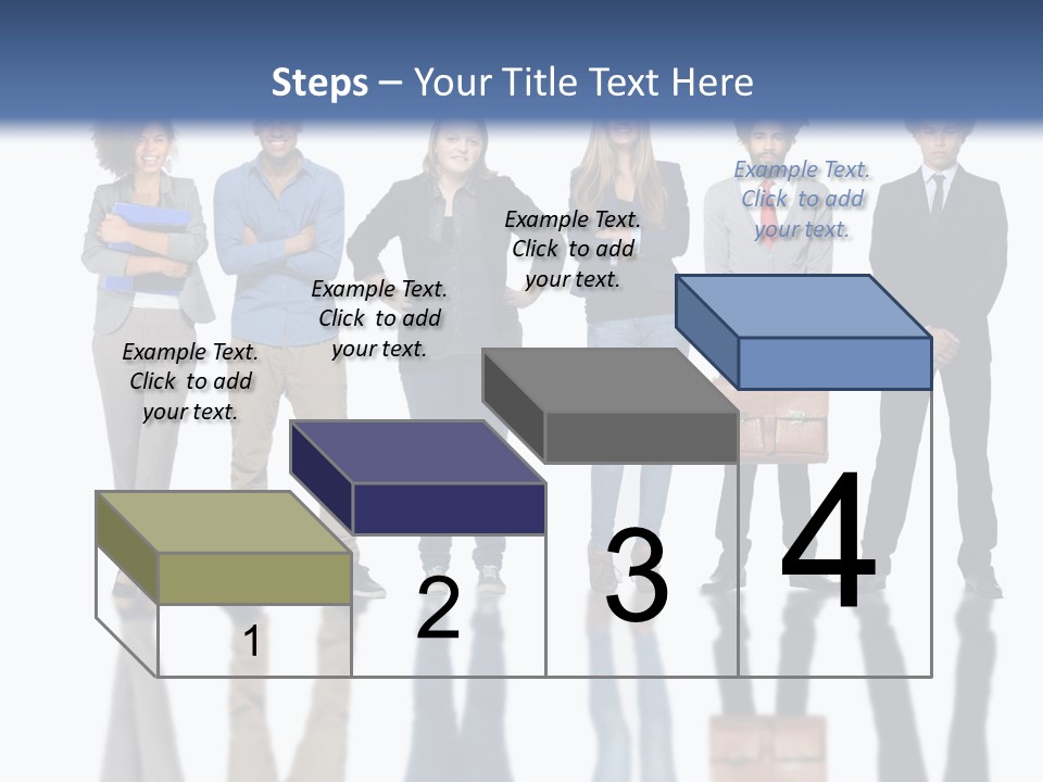 A Group Of People Standing Next To Each Other PowerPoint Template