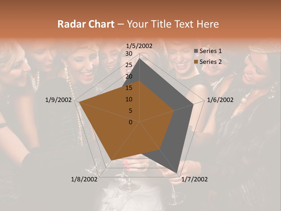 A Group Of Women Holding Wine Glasses In Their Hands PowerPoint Template