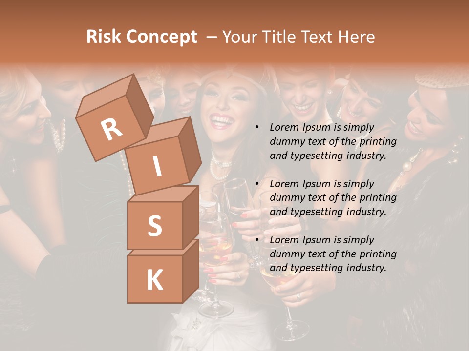 A Group Of Women Holding Wine Glasses In Their Hands PowerPoint Template