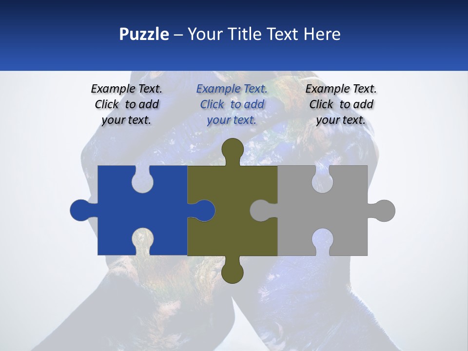 A Person's Hands Are Covered In A Blue And Green Paint PowerPoint Template