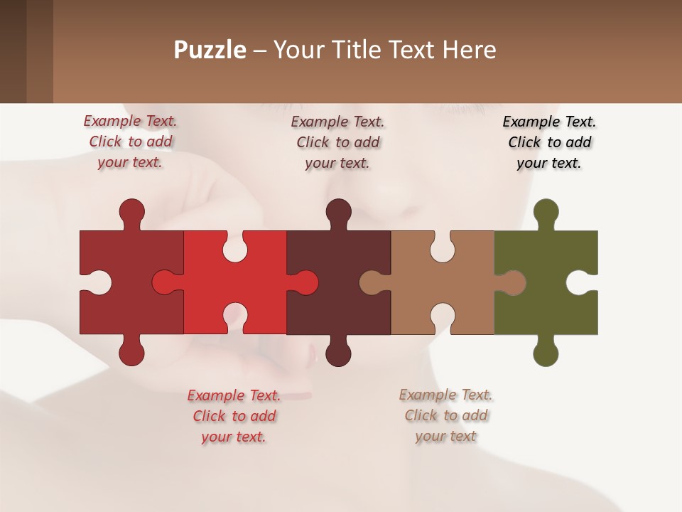 A Woman With A Red Lipstick On Her Lips PowerPoint Template