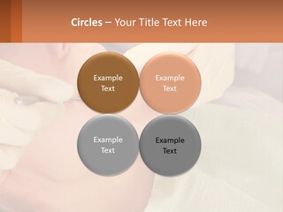 A Woman Getting Her Teeth Checked By A Dentist PowerPoint Template