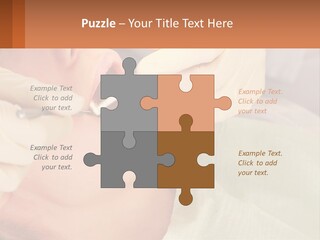 A Woman Getting Her Teeth Checked By A Dentist PowerPoint Template