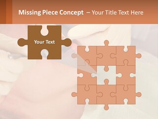 A Woman Getting Her Teeth Checked By A Dentist PowerPoint Template