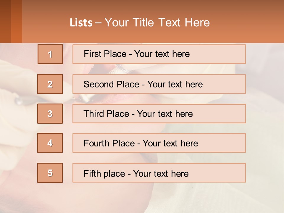 A Woman Getting Her Teeth Checked By A Dentist PowerPoint Template