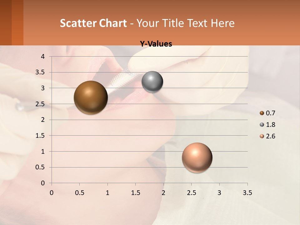 A Woman Getting Her Teeth Checked By A Dentist PowerPoint Template