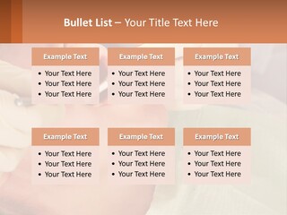 A Woman Getting Her Teeth Checked By A Dentist PowerPoint Template