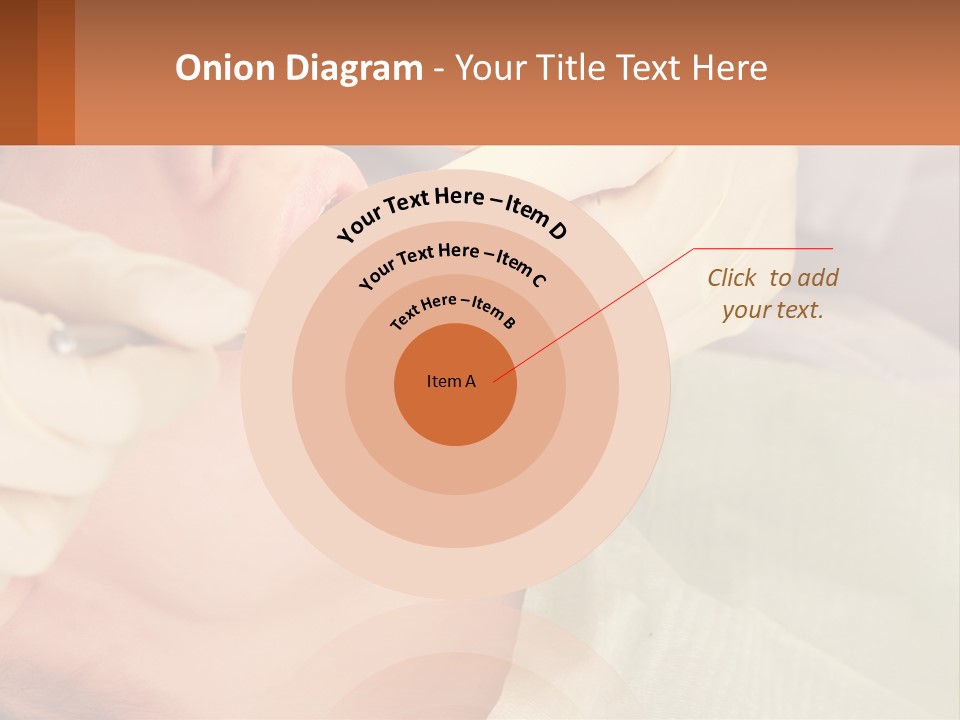 A Woman Getting Her Teeth Checked By A Dentist PowerPoint Template