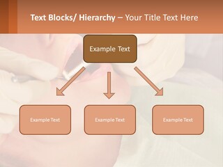 A Woman Getting Her Teeth Checked By A Dentist PowerPoint Template