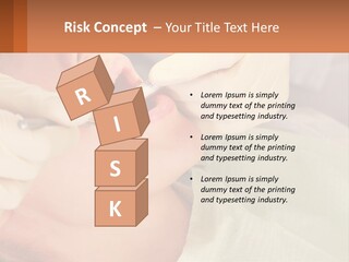 A Woman Getting Her Teeth Checked By A Dentist PowerPoint Template
