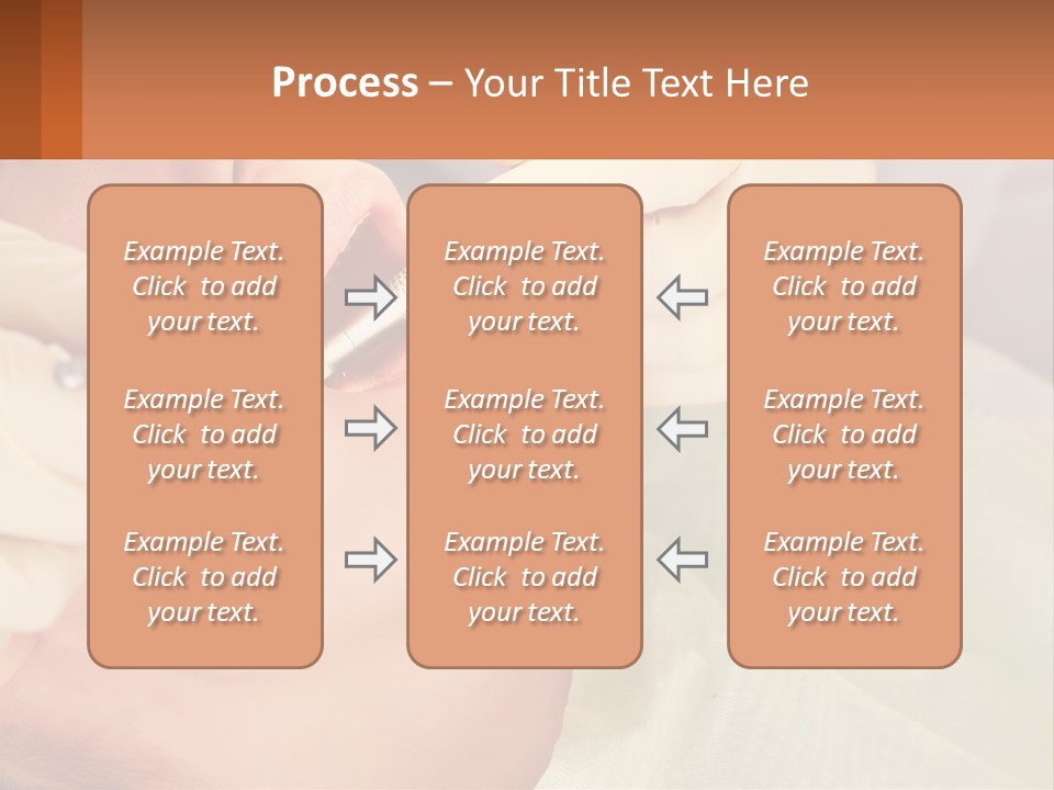 A Woman Getting Her Teeth Checked By A Dentist PowerPoint Template