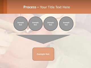 A Woman Getting Her Teeth Checked By A Dentist PowerPoint Template