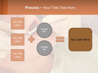 A Woman Getting Her Teeth Checked By A Dentist PowerPoint Template