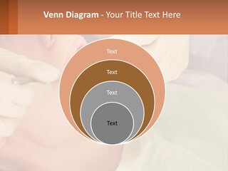 A Woman Getting Her Teeth Checked By A Dentist PowerPoint Template