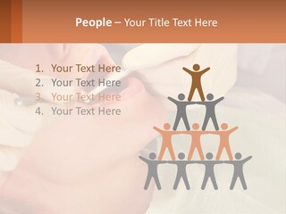 A Woman Getting Her Teeth Checked By A Dentist PowerPoint Template