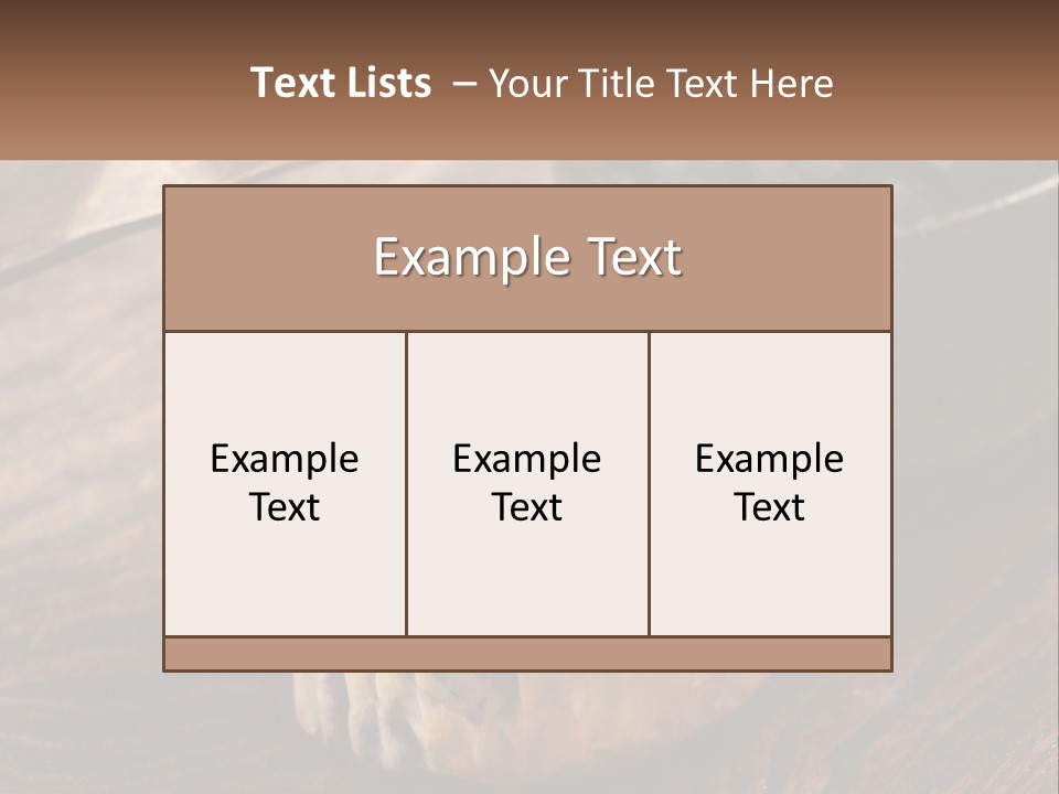 A Blueberry Muffin Sitting On Top Of A Wooden Table PowerPoint Template