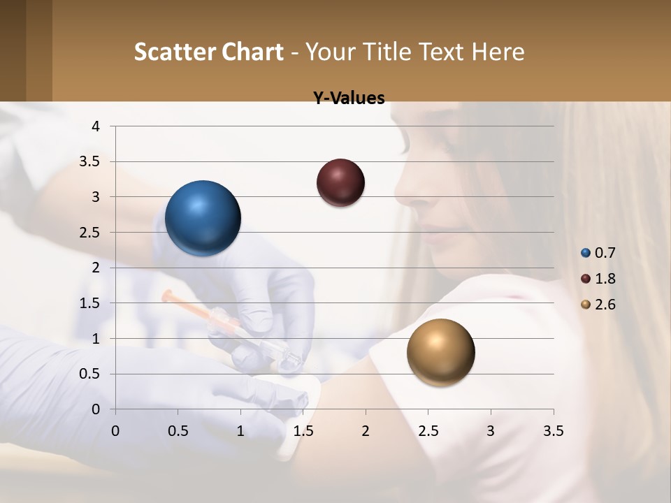 A Little Girl Getting Her Teeth Checked By A Dentist PowerPoint Template