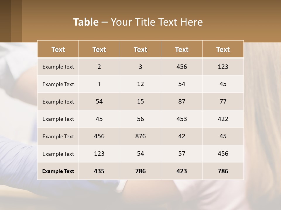 A Little Girl Getting Her Teeth Checked By A Dentist PowerPoint Template