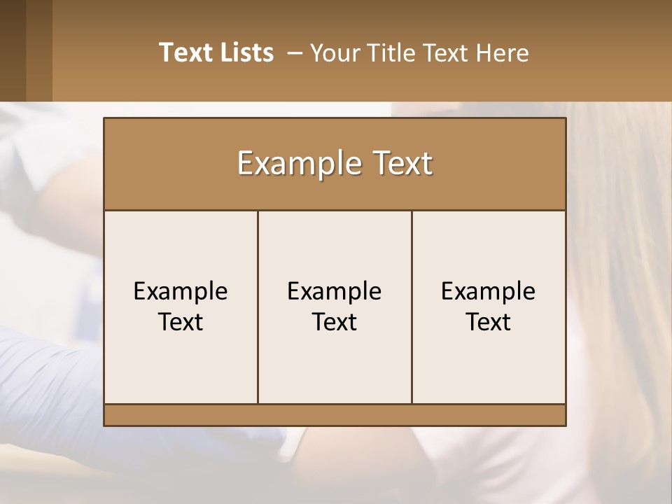 A Little Girl Getting Her Teeth Checked By A Dentist PowerPoint Template