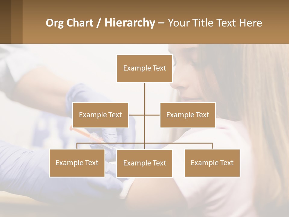 A Little Girl Getting Her Teeth Checked By A Dentist PowerPoint Template