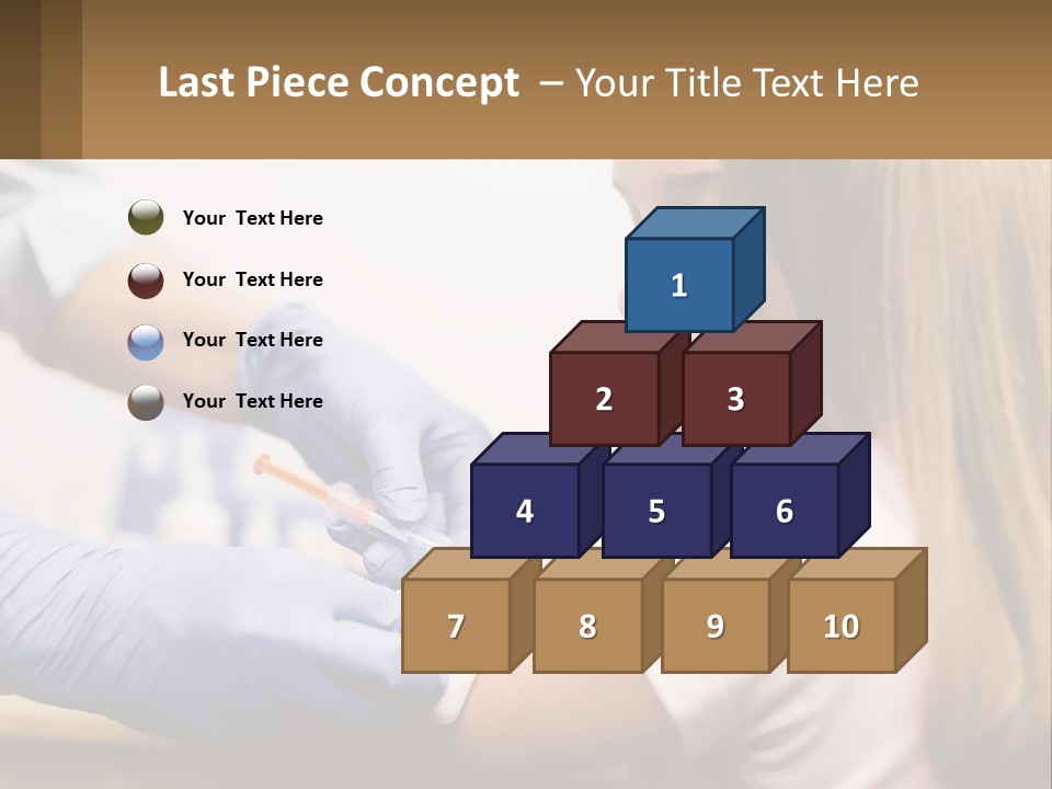 A Little Girl Getting Her Teeth Checked By A Dentist PowerPoint Template