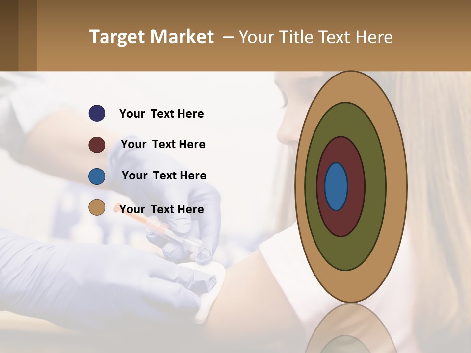 A Little Girl Getting Her Teeth Checked By A Dentist PowerPoint Template