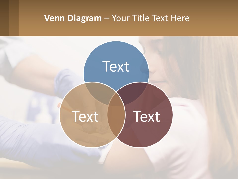 A Little Girl Getting Her Teeth Checked By A Dentist PowerPoint Template