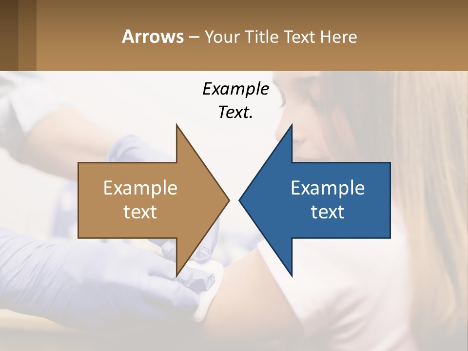 A Little Girl Getting Her Teeth Checked By A Dentist PowerPoint Template