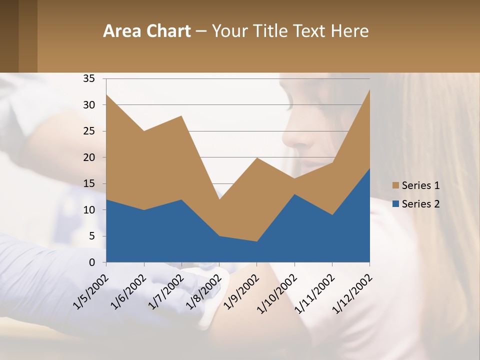 A Little Girl Getting Her Teeth Checked By A Dentist PowerPoint Template