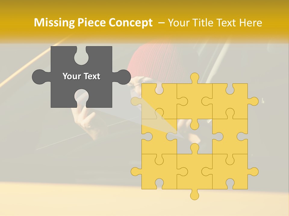 A Woman Driving A Car With A Cell Phone In Her Hand PowerPoint Template