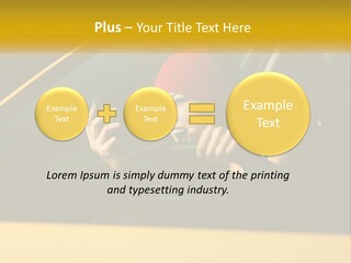 A Woman Driving A Car With A Cell Phone In Her Hand PowerPoint Template