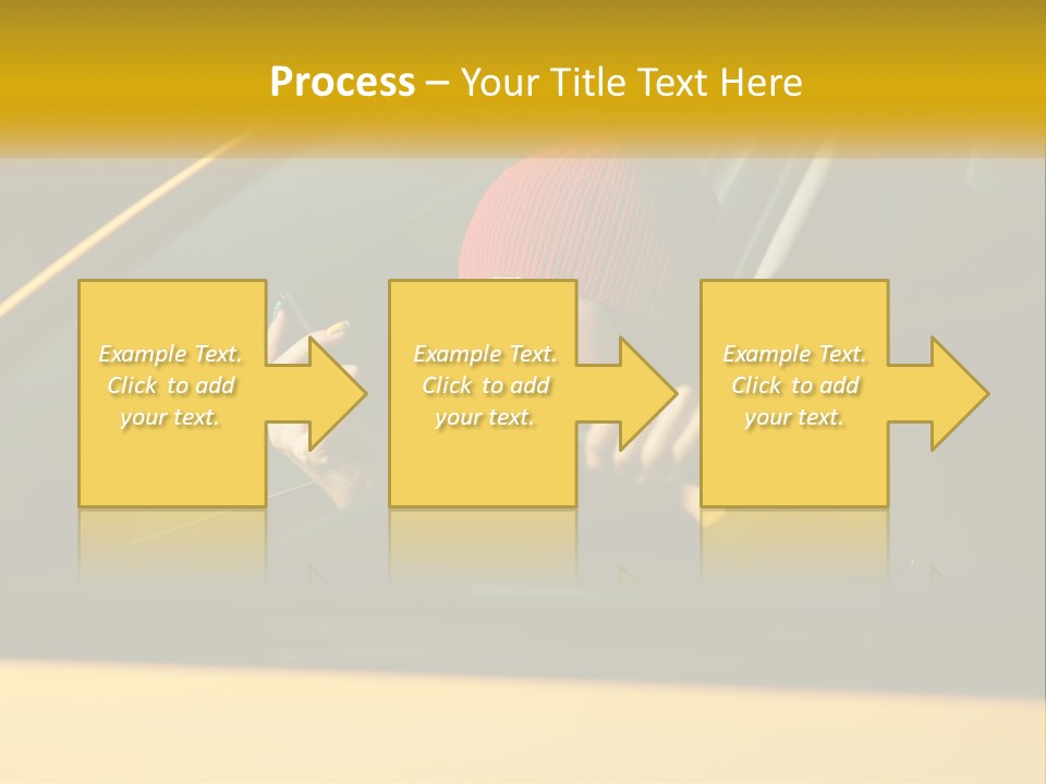A Woman Driving A Car With A Cell Phone In Her Hand PowerPoint Template