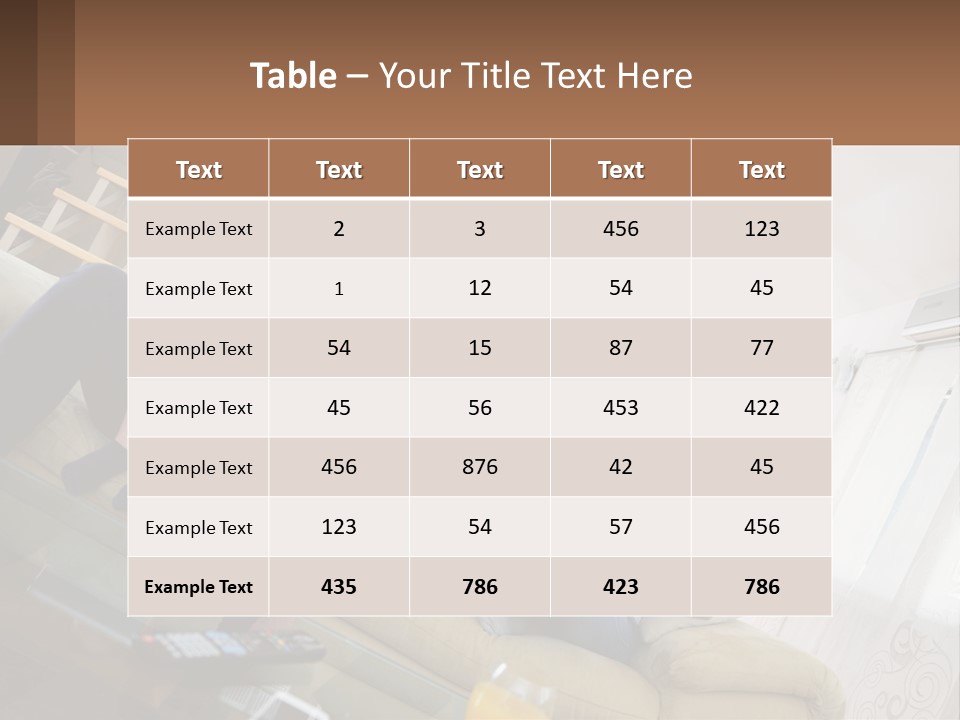 A Man And Woman Sitting On A Couch With A Child PowerPoint Template