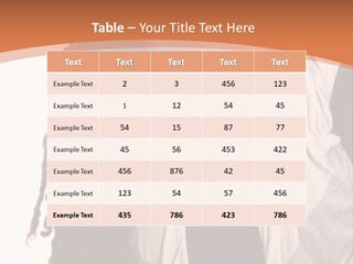 A Woman With Tattoos On Her Chest And A Veil Over Her Head PowerPoint Template