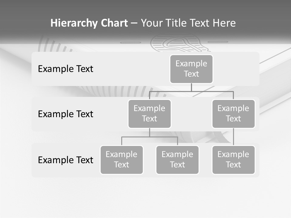 A White Book With A Black Ribbon On Top Of It PowerPoint Template