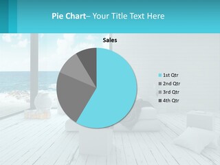 A Bedroom With A View Of The Ocean PowerPoint Template