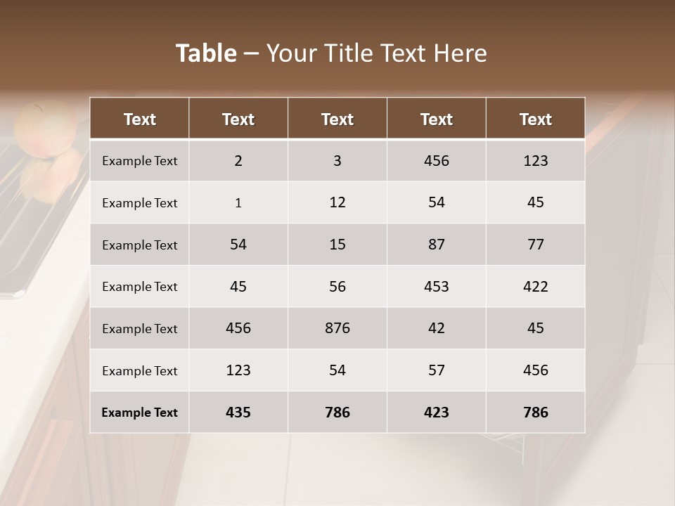 A Kitchen With A Sink And A Dish Rack PowerPoint Template