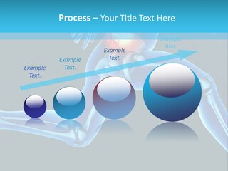 A Skeleton Running With A Red Ball In His Chest PowerPoint Template